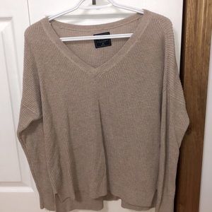 Abercrombie & Fitch V Neck Knit Sweater